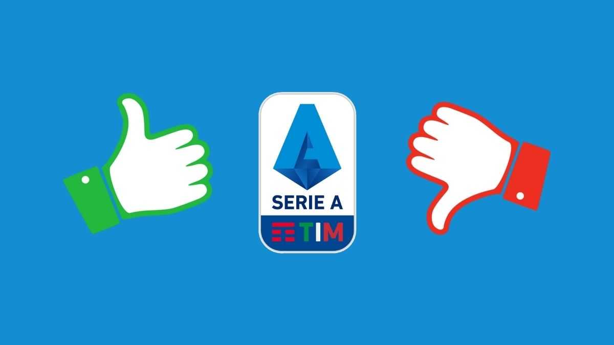 Serie A, giornata 7: pro e contro tra big match e scontri diretti