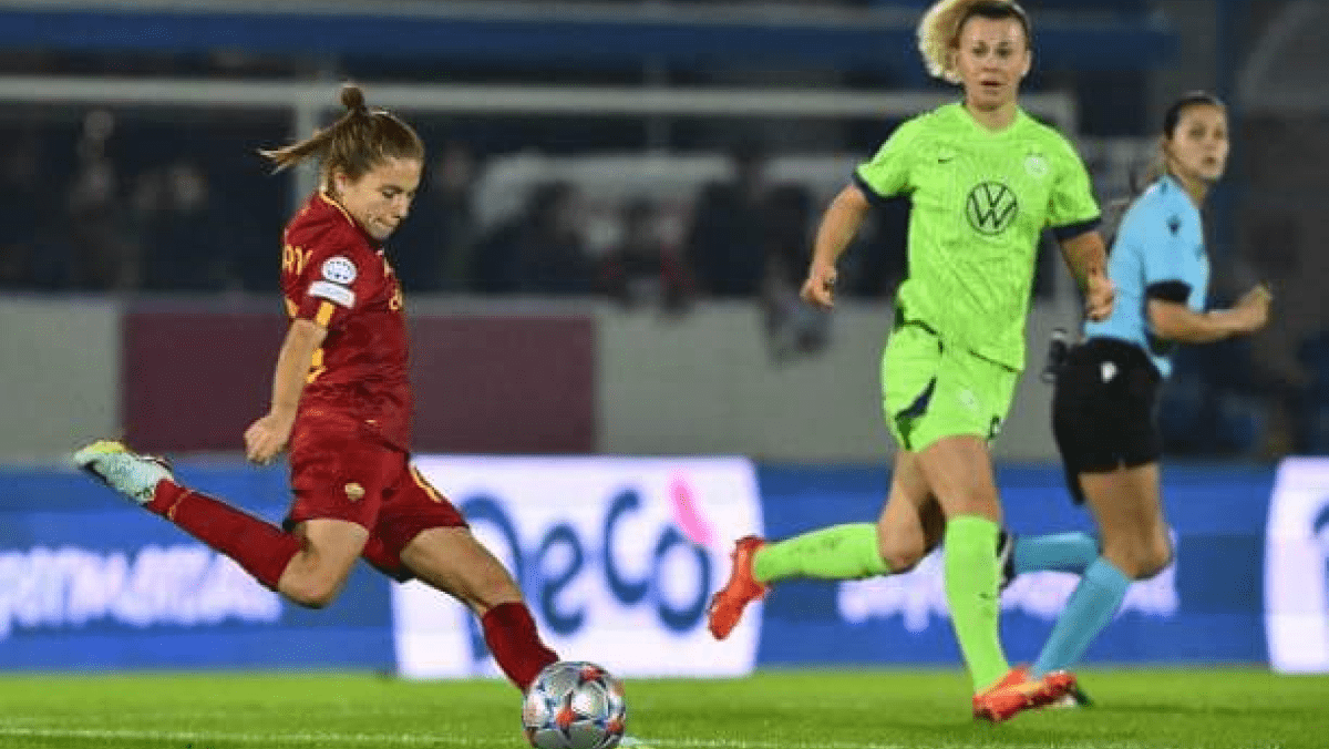 Champions, Roma femminile-Wolfsburg (1-1): pari prezioso