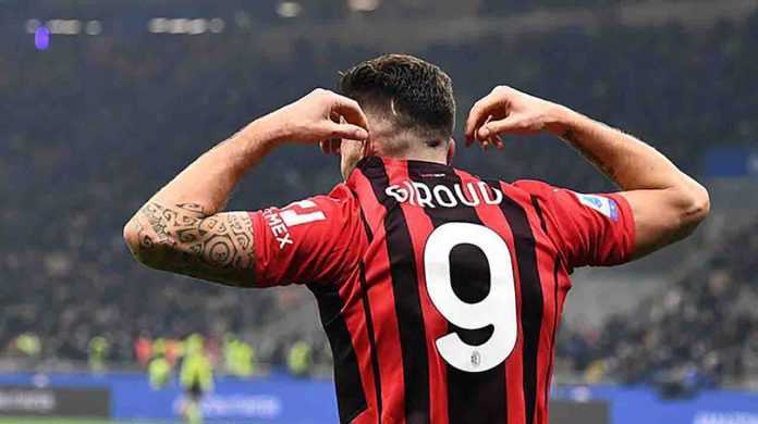Infortunio Giroud, Milan in ansia: derby a rischio