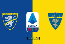 Frosinone-Lecce, le formazioni ufficiali