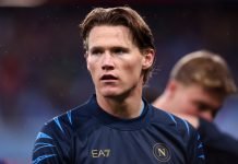 McTominay, conto alla rovescia per il rientro: la data cerchiata dal Napoli confronto classifica serie a