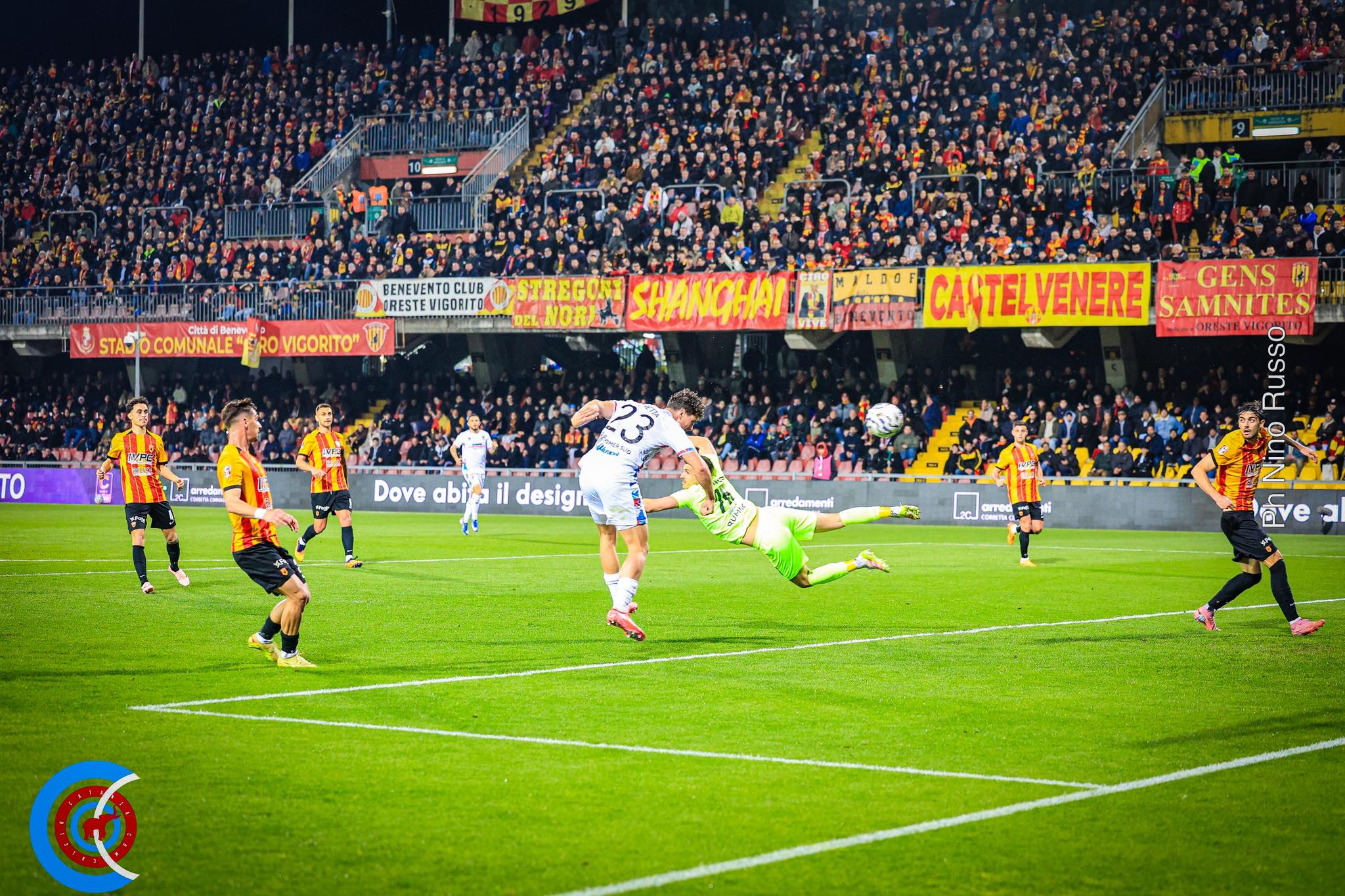 Serie C, il resoconto di Benevento-Catania (2-1)