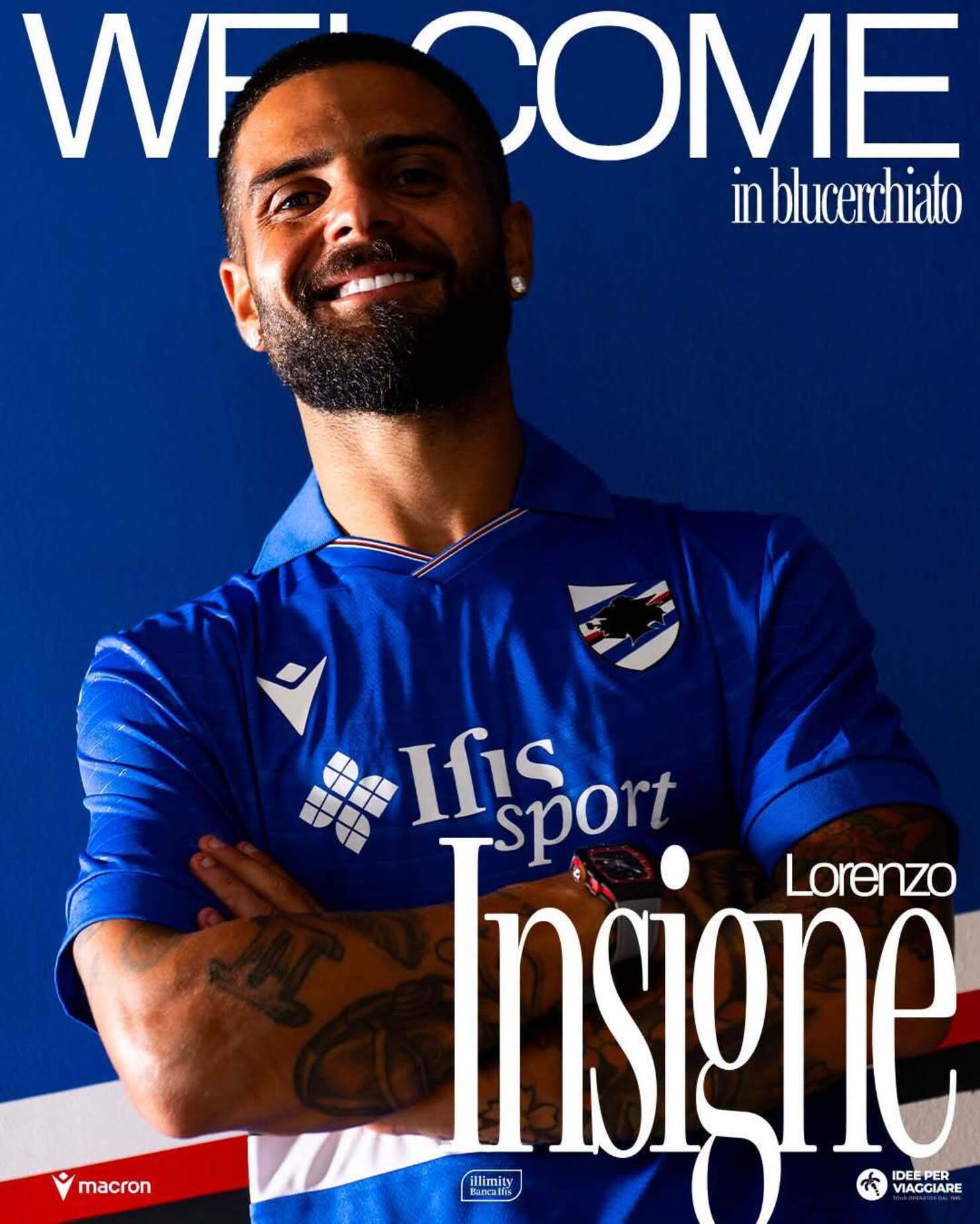 Insigne alla Sampdoria: esperienza e classe per puntare alla A