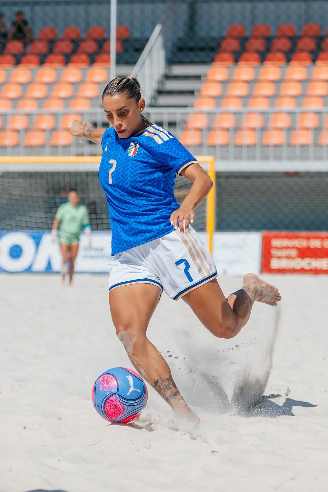 A tu per tu con Fabiana Vecchione, stella italiana del Beach Soccer