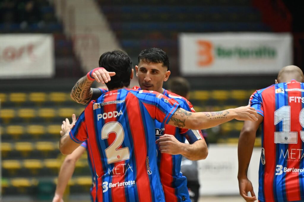 Serie A Futsal, giornata 7: incorona la Meta Catania, pari tra Roma e Napoli